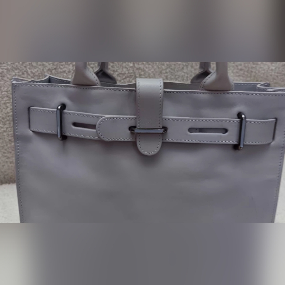 FURLA Greta Satchel Gray/Lavender - Picture 6 of 8